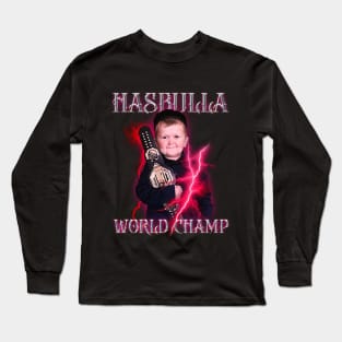 Hasbulla WORLD CHAMPION Long Sleeve T-Shirt